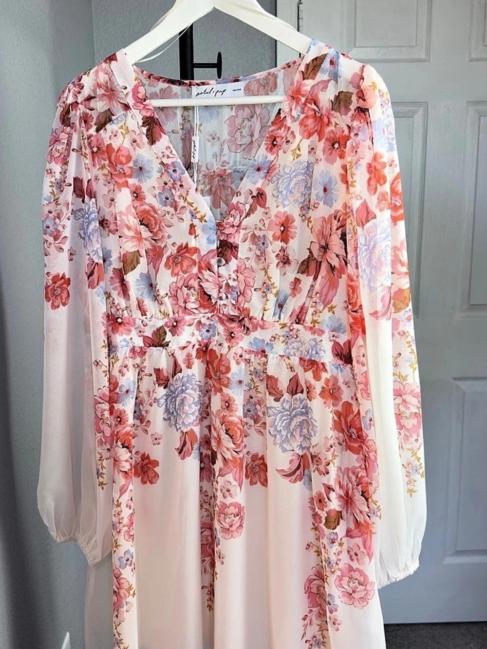 Petal & Pup Floral Mini Dress Size Medium NWT